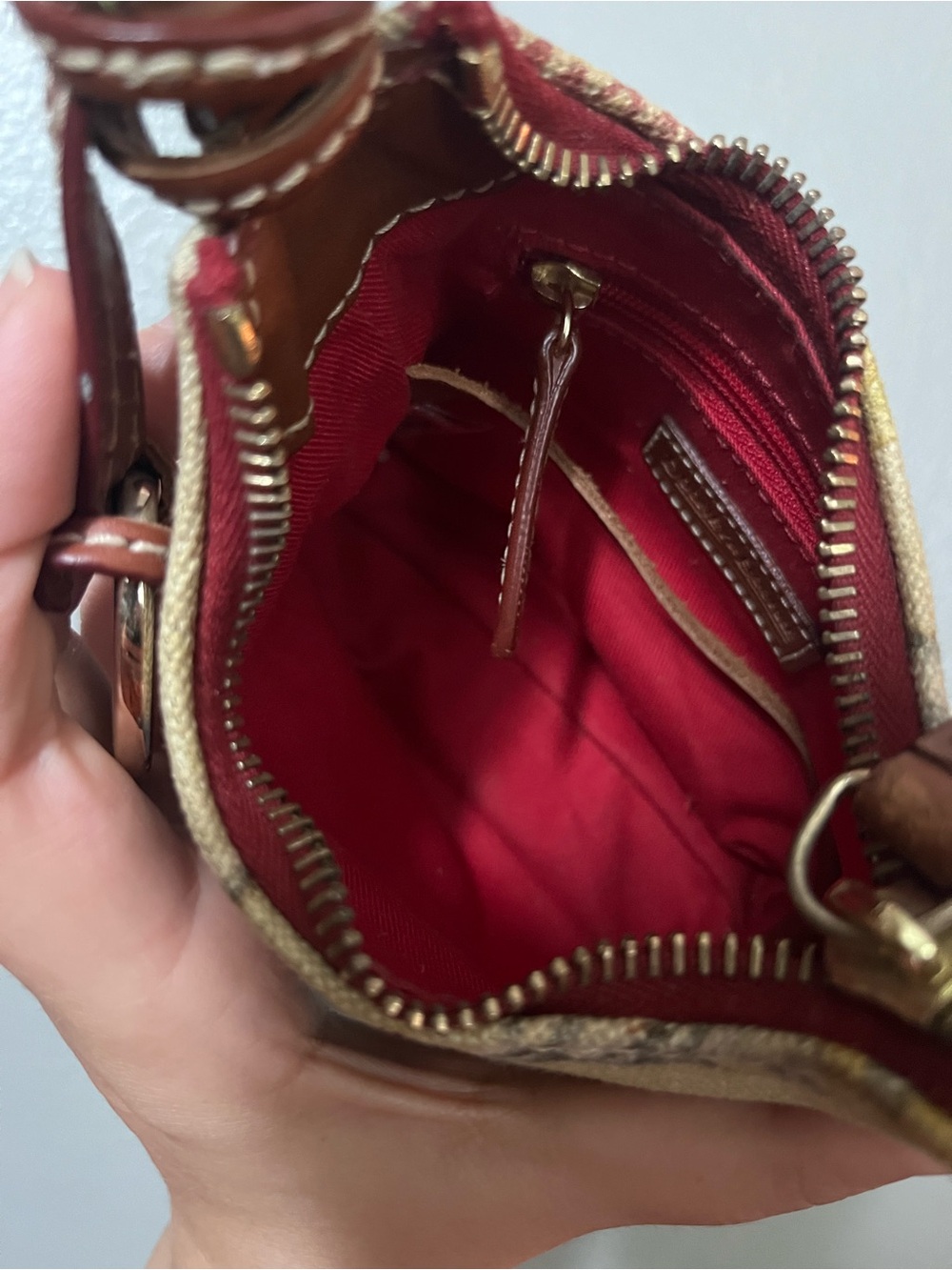 Dooney & Bourke cowboy boot bitsy bag - Picture 8 of 10